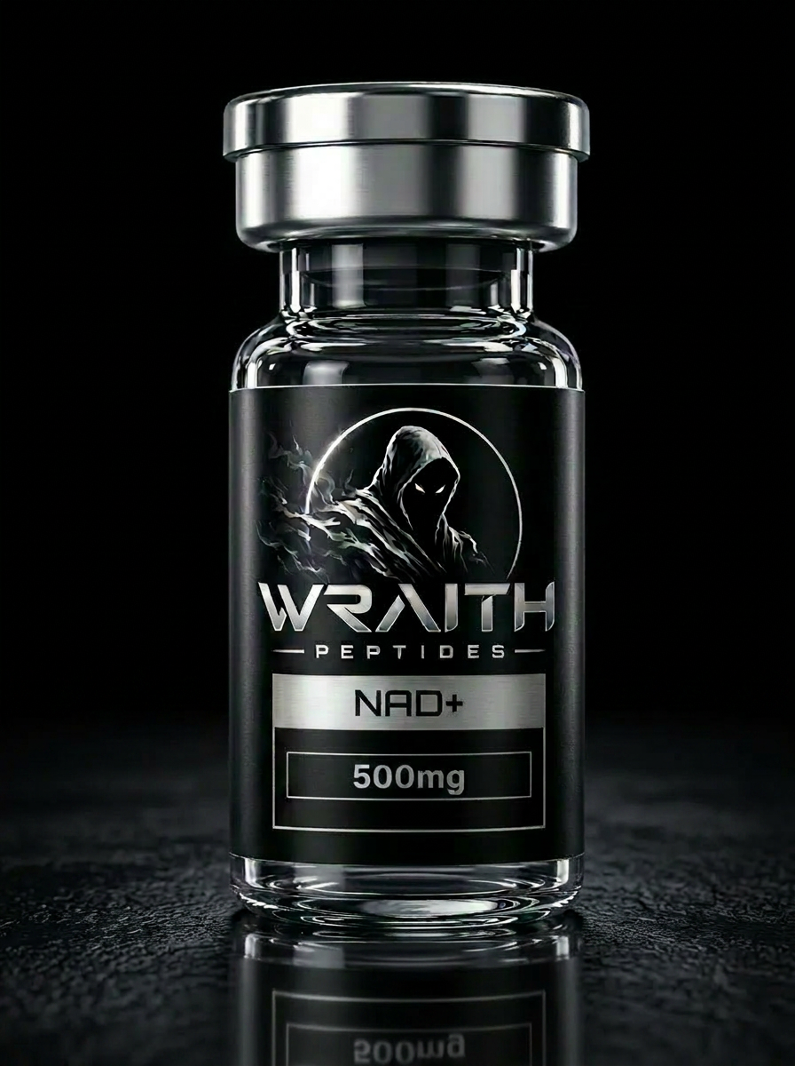 NAD+ 500 mg research vial